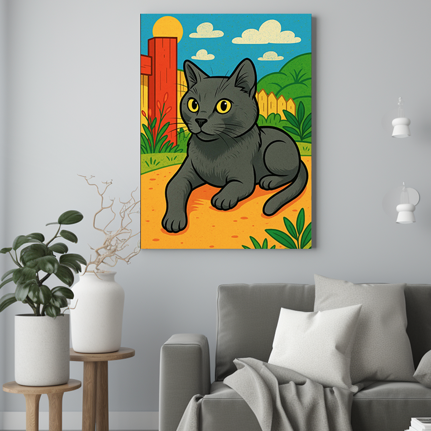 Kot jak z bajki - Portret kota ze zdjęcia na zamówienie