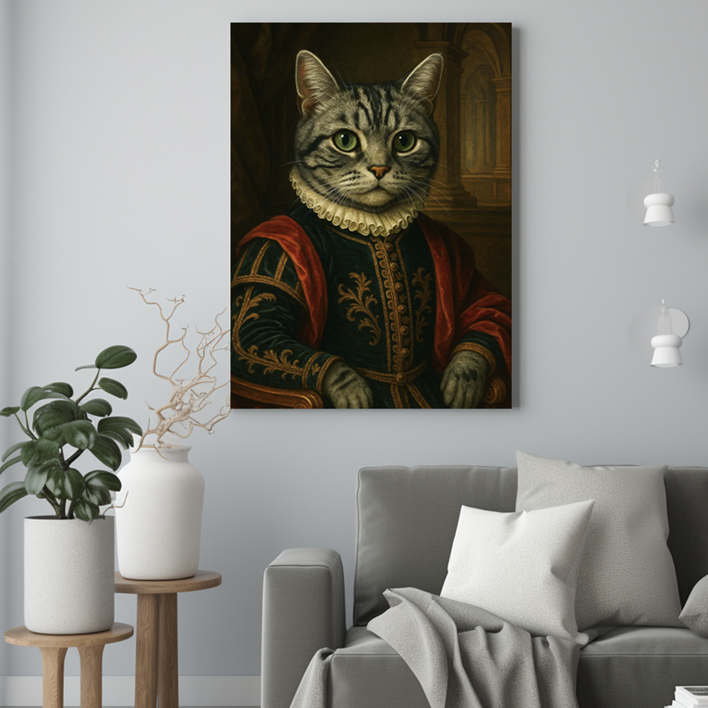Szlachecki kot - Portret kota ze zdjęcia na zamówienie