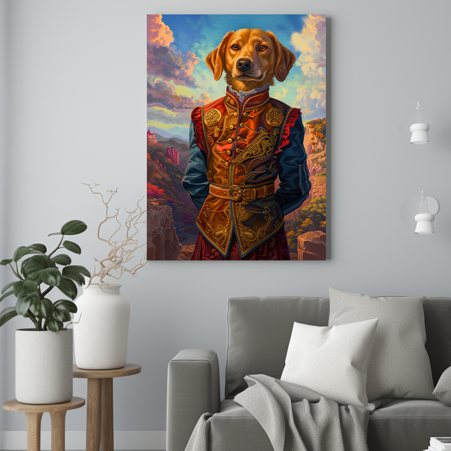 Odkrywca - Portret psa ze zdjęcia na zamówienie