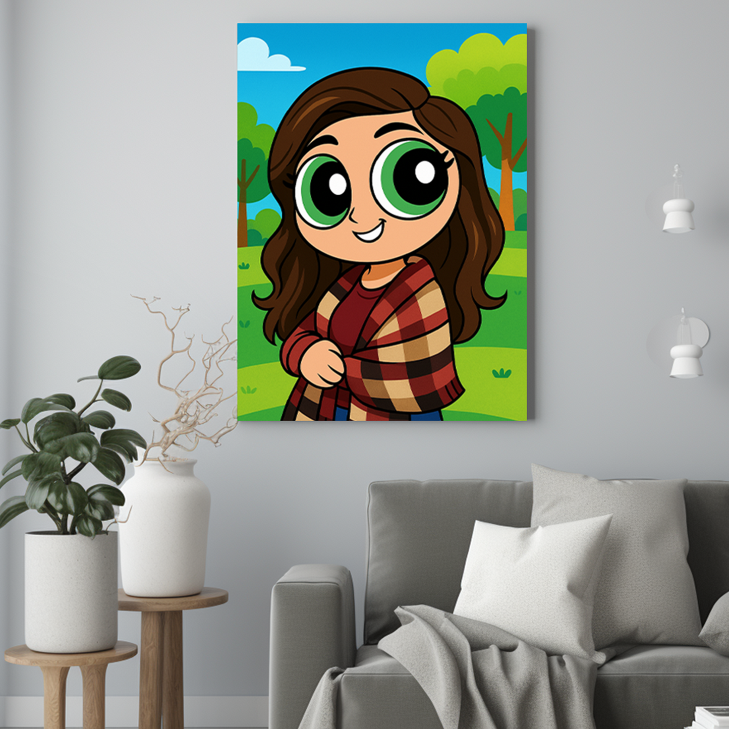 Bajka dziewczyny - Portret ze zdjęcia na prezent dla kobiety