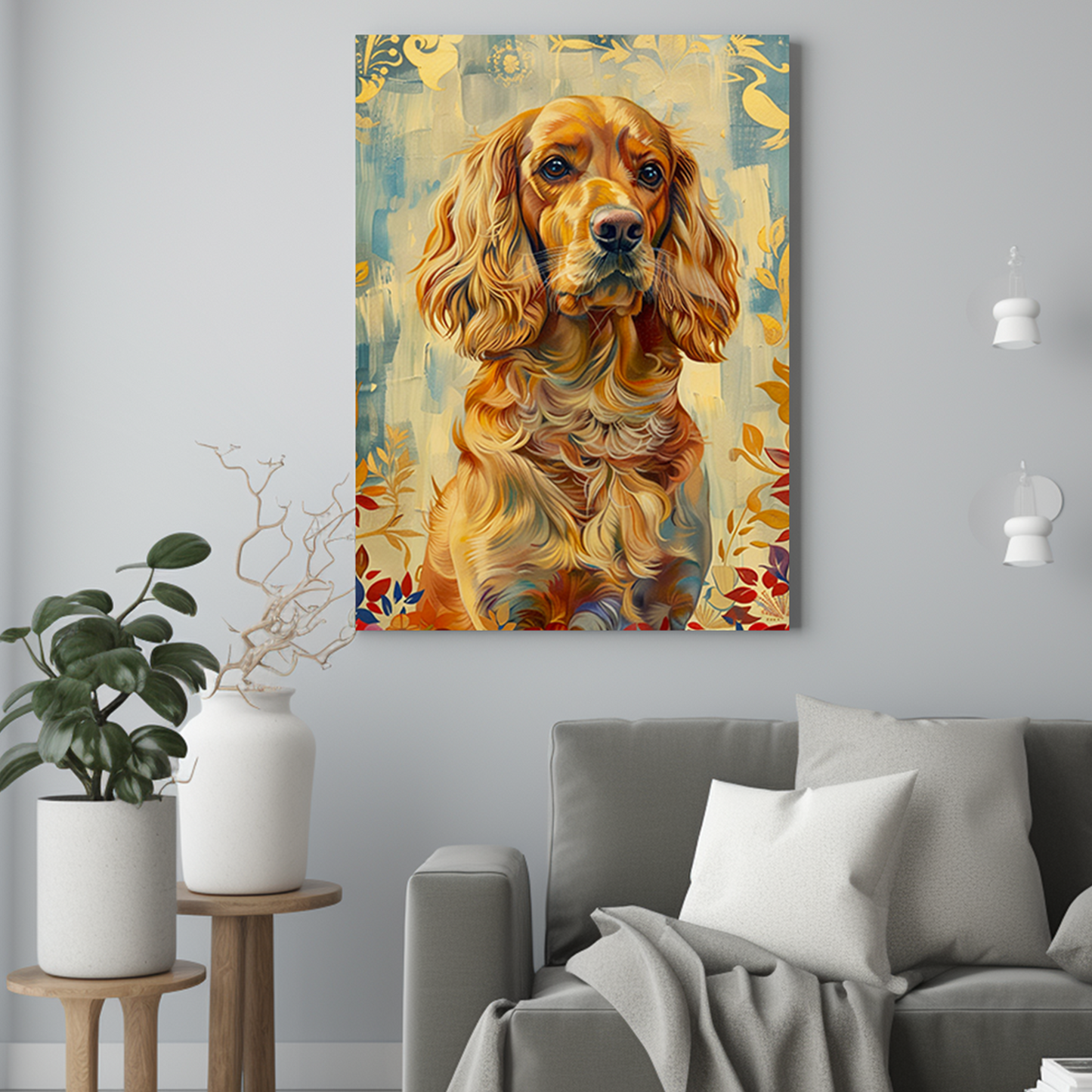 Piesek w stylu graficznym - Portret psa ze zdjęcia na zamówienie