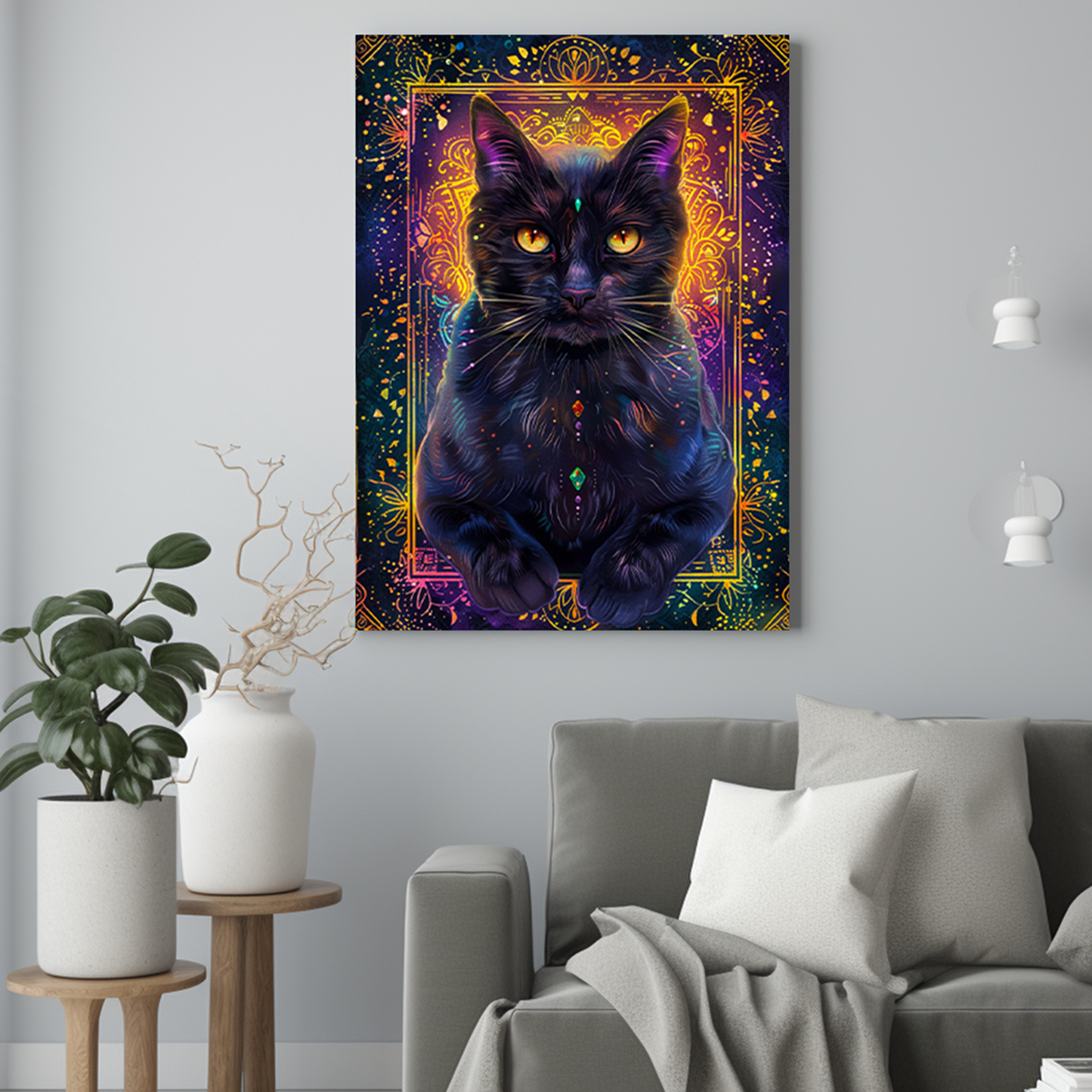Kocia wróżka - Portret kota ze zdjęcia na zamówienie