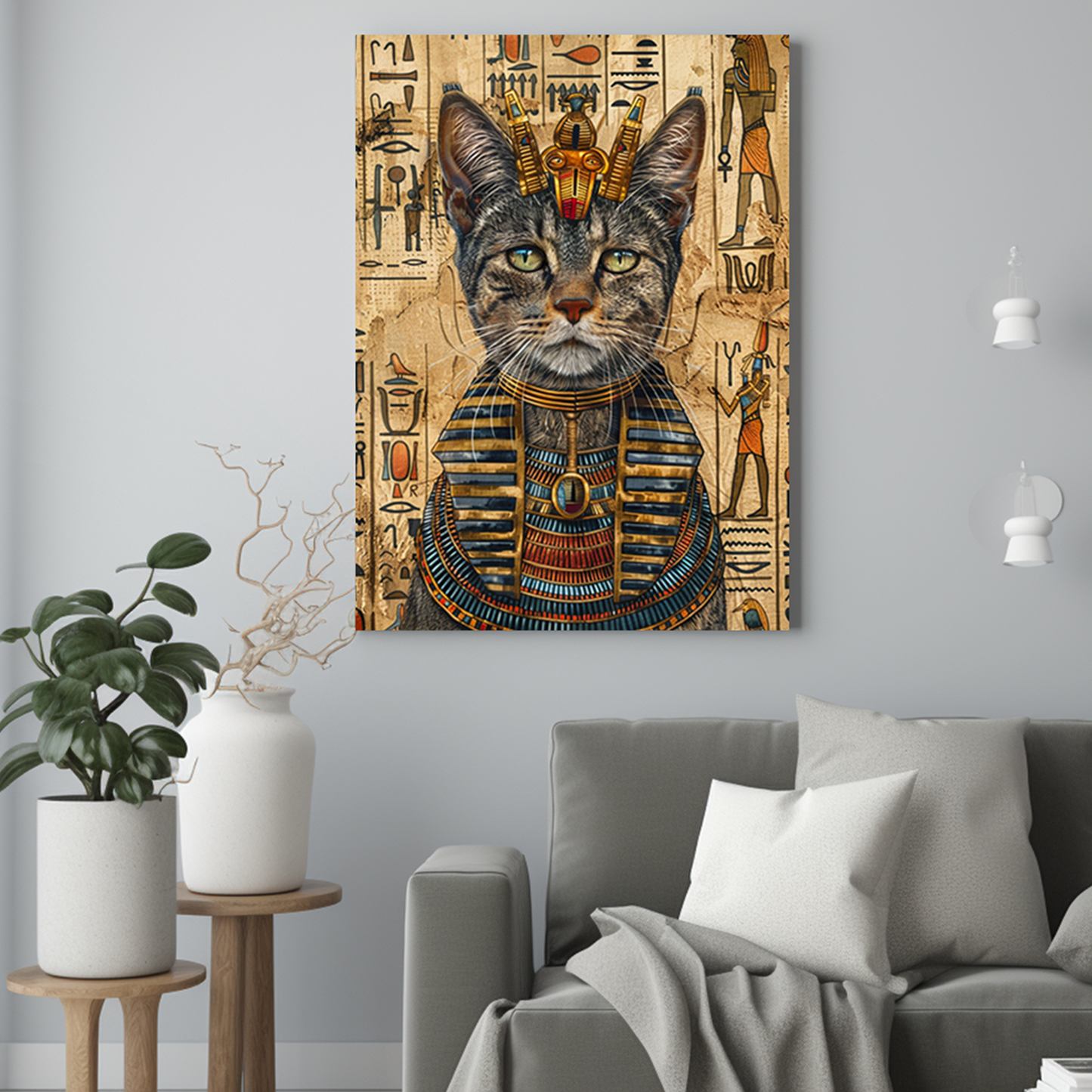 Kot z Egiptu - Portret kota ze zdjęcia na zamówienie