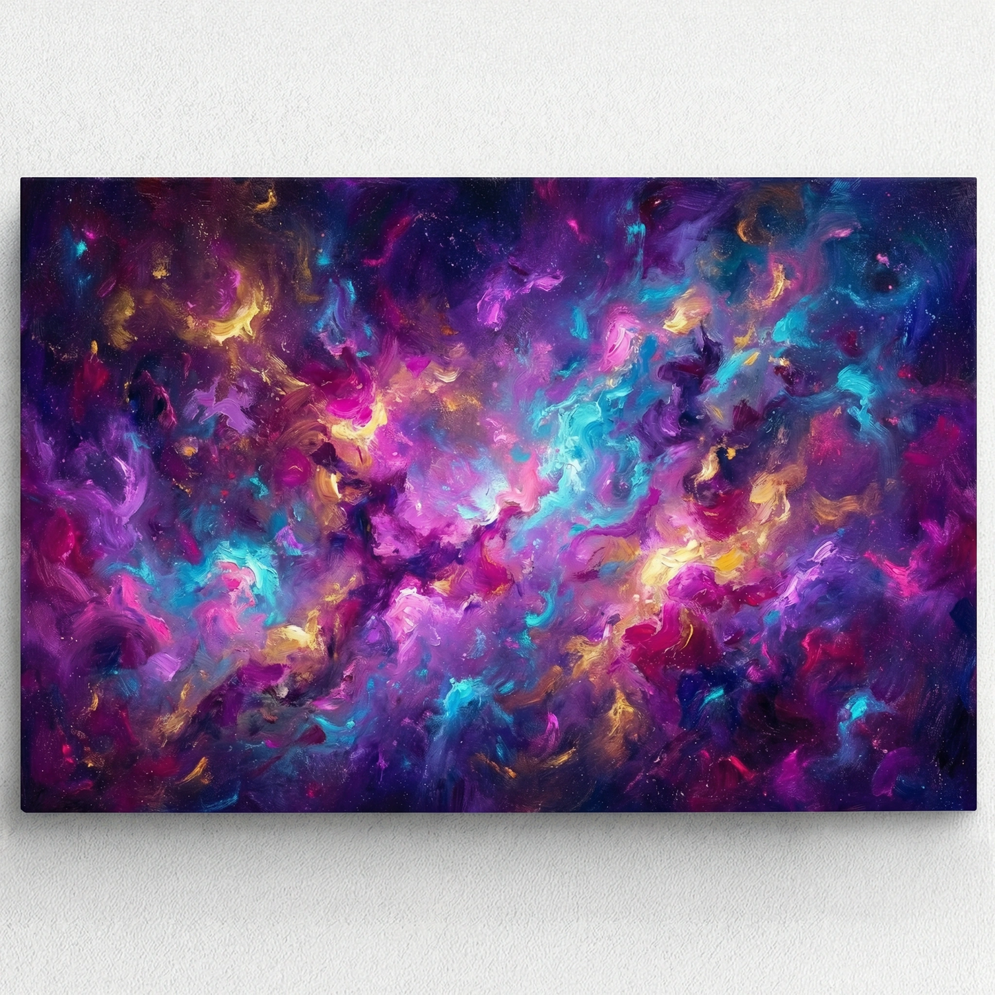 Fantastyczna galaktyka - Obraz na płótnie na ścianę do salonu lub sypialni