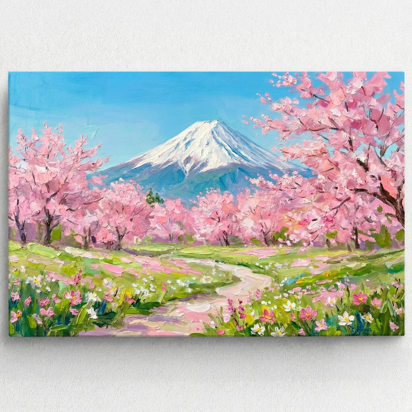 Góra Fudżi  - Obraz na płótnie na ścianę do salonu lub sypialni