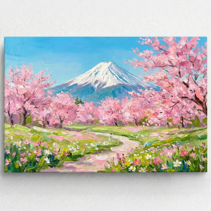 Góra Fudżi  - Obraz na płótnie na ścianę do salonu lub sypialni