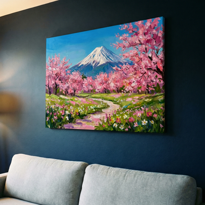 Góra Fudżi  - Obraz na płótnie na ścianę do salonu lub sypialni